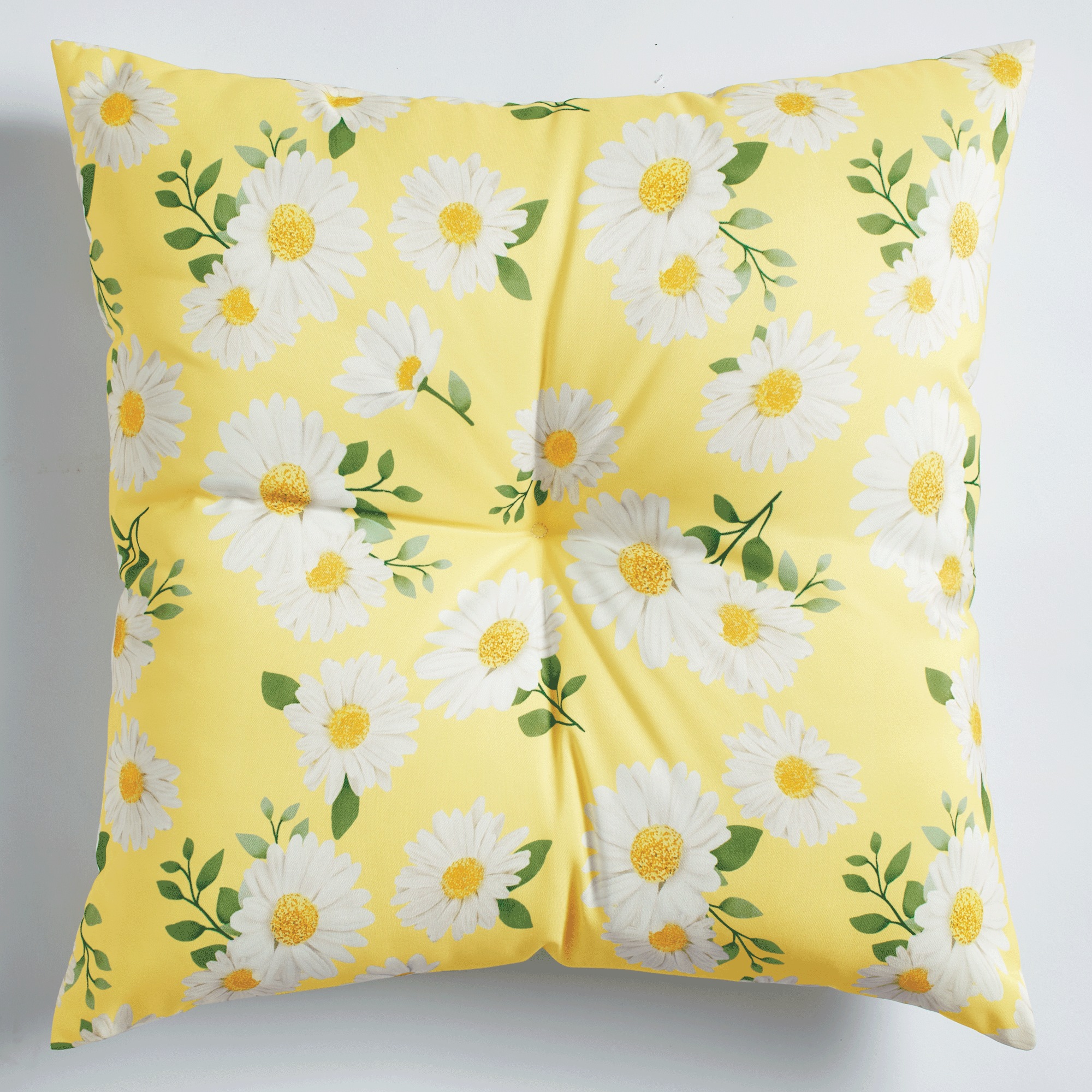 Button-Tufted Outdoor Pillow 4 Button-Tufted Outdoor Pillow