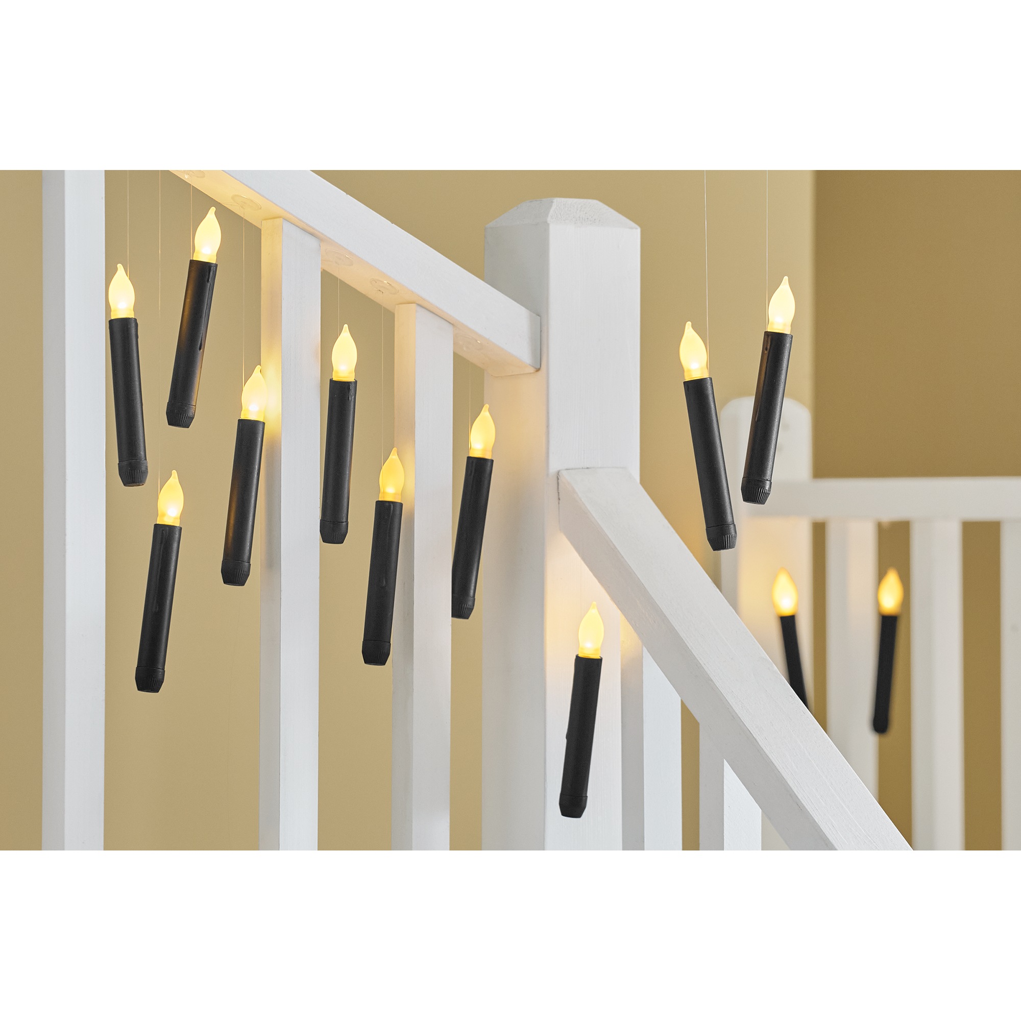 "Floating" LED Candles