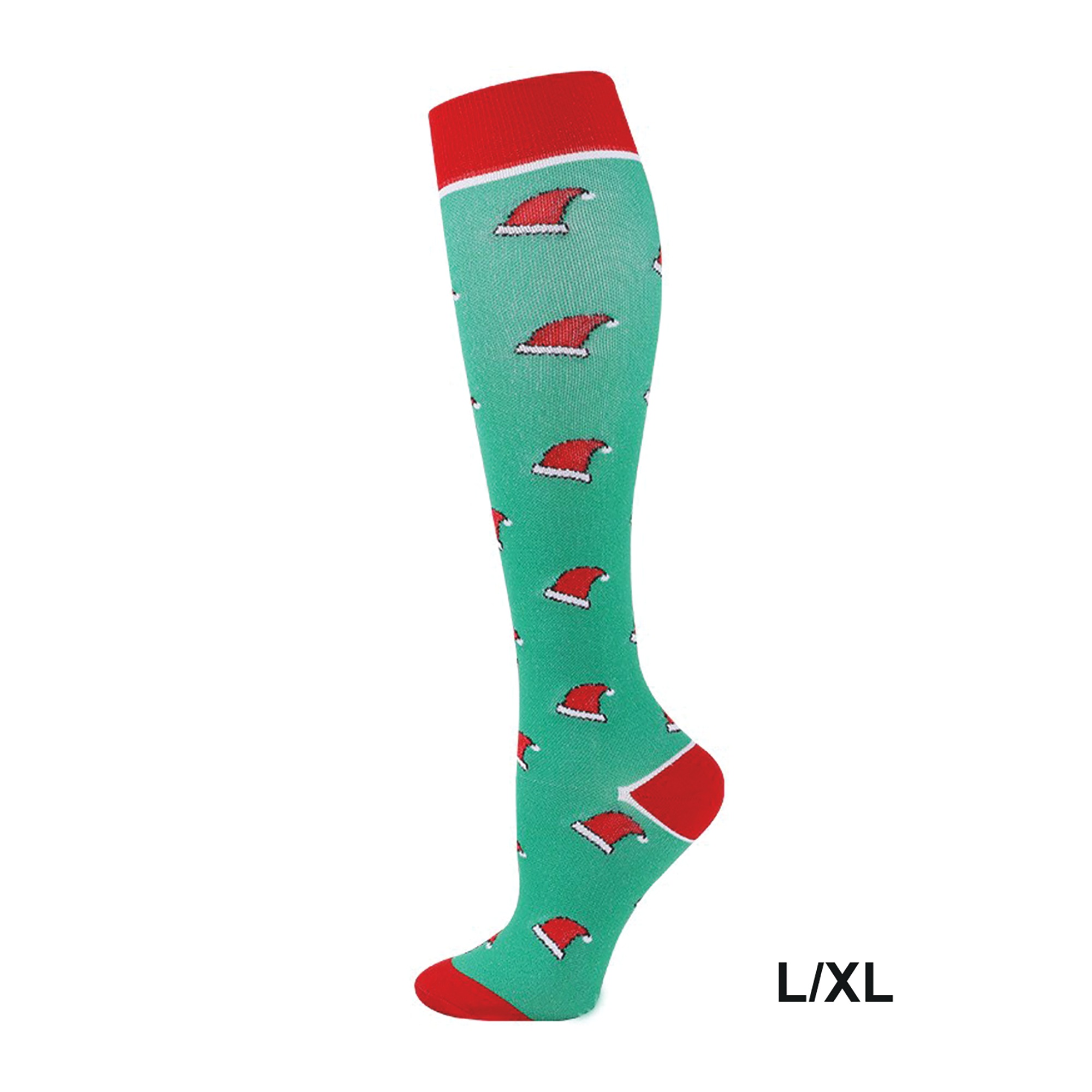 3-Pack Moderate Compression Christmas Socks 3 3-Pack Moderate Compression Christmas Socks