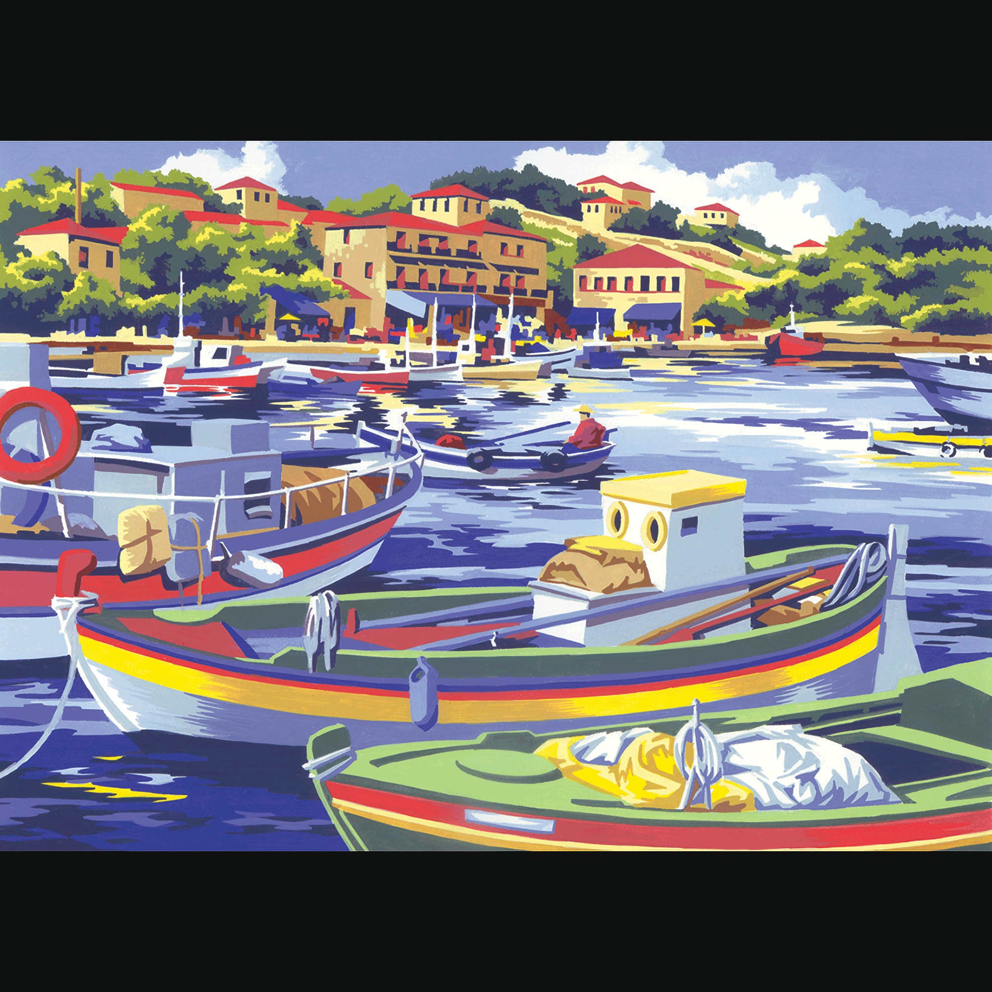 Adult Pre-Printed Paint-by-Number Kit