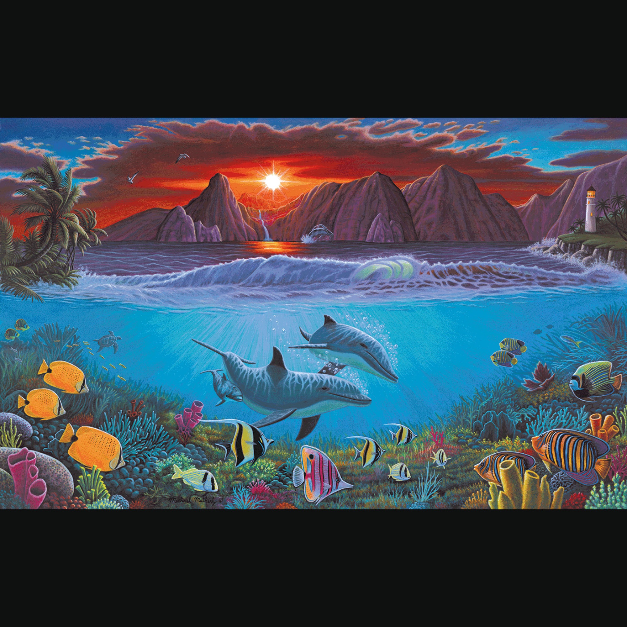 Adult Pre-Printed Paint-by-Number Kit