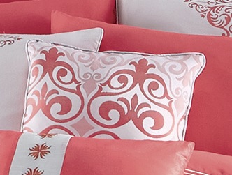 Kismet Luxury Woven Jacquard Square Accent Pillow