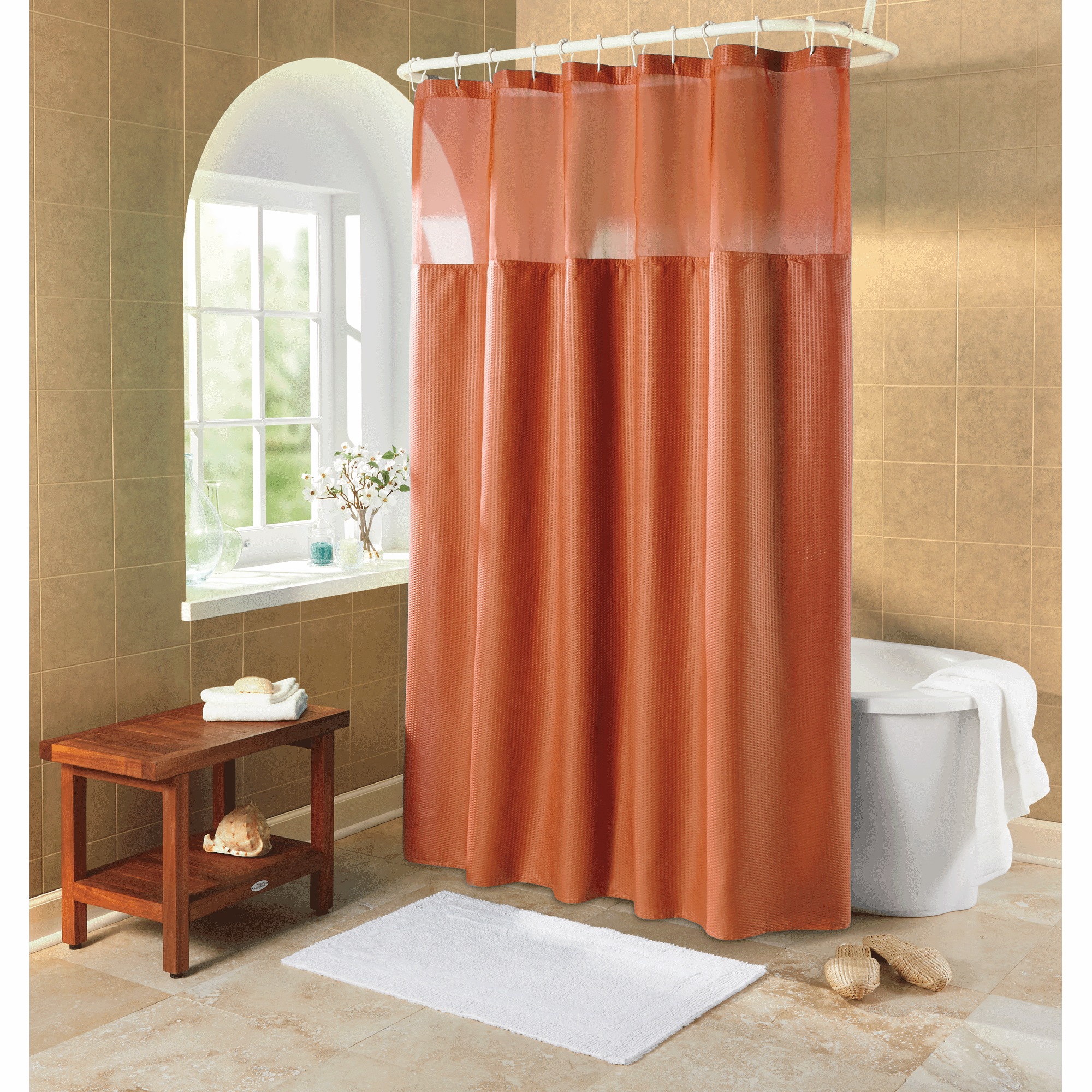 Serene Snap Shower Curtain 8 Serene Snap Shower Curtain